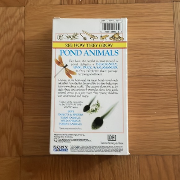 VHS See How They Grow Pond Animals - Picture 2 of 2